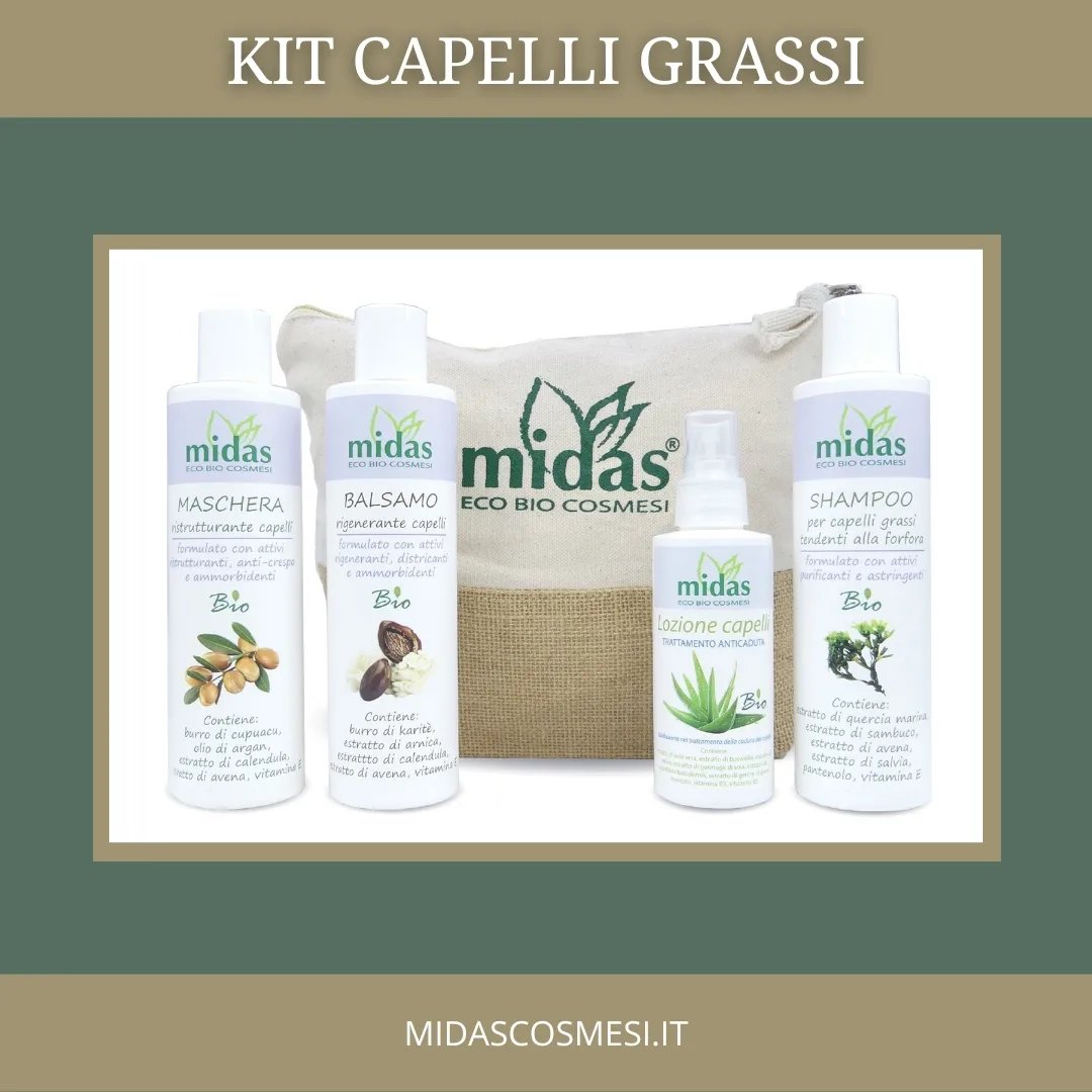 Kit Benessere Capelli Grassi